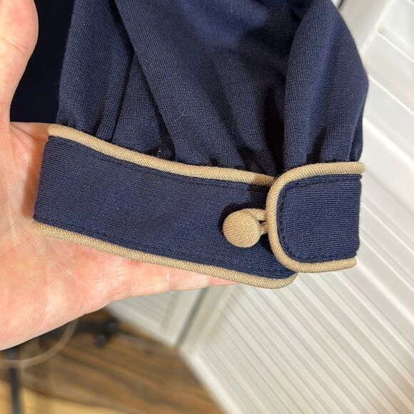 Next Navy Blue Dress Size10 (UK 14) Retro Style Shift - Picture 11 of 14